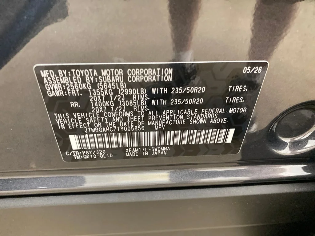 New 2026 MAGNETITE GRAY METALLIC Subaru Limited image 29