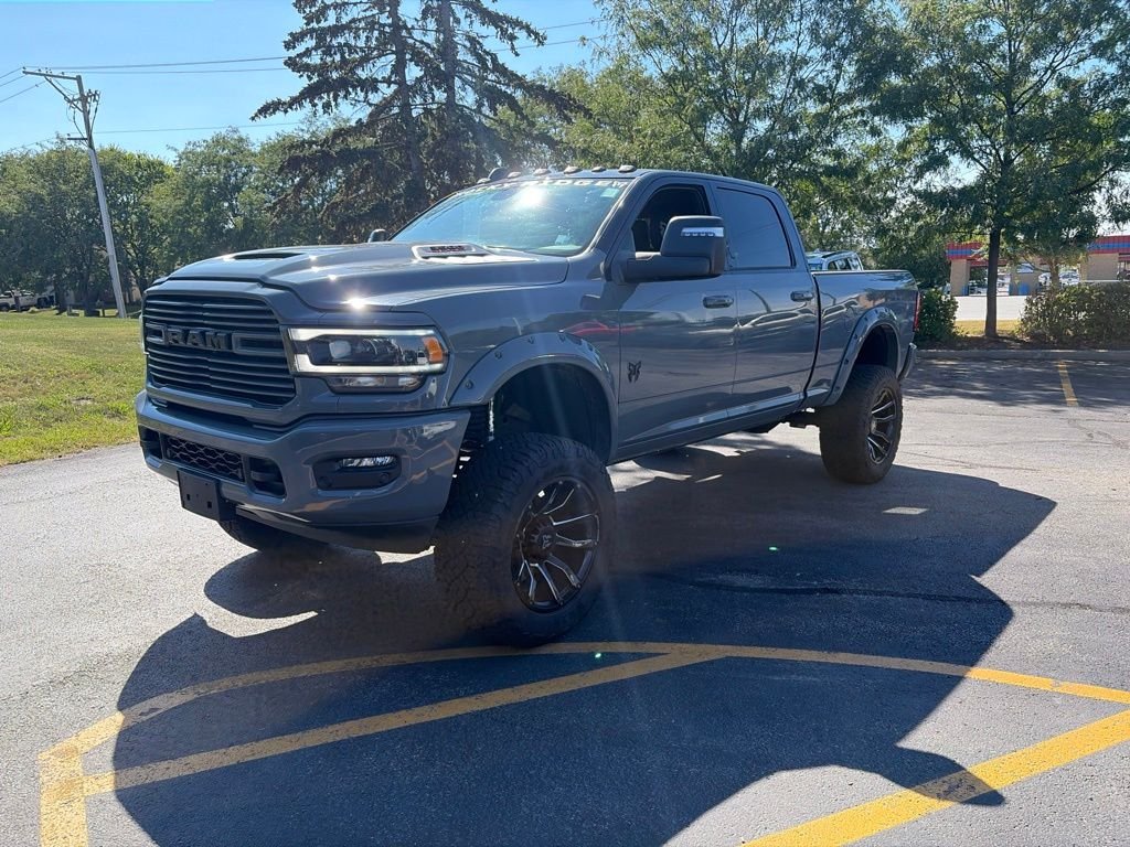 Used 2024 Diamond Black Ram Laramie image 3