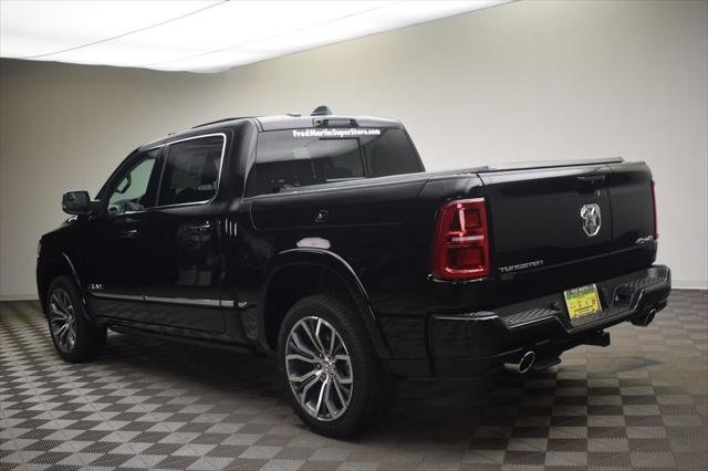 New 2027 Diamond Black Crystal Pearl-Coat Exterior Paint RAM Tungsten image 13