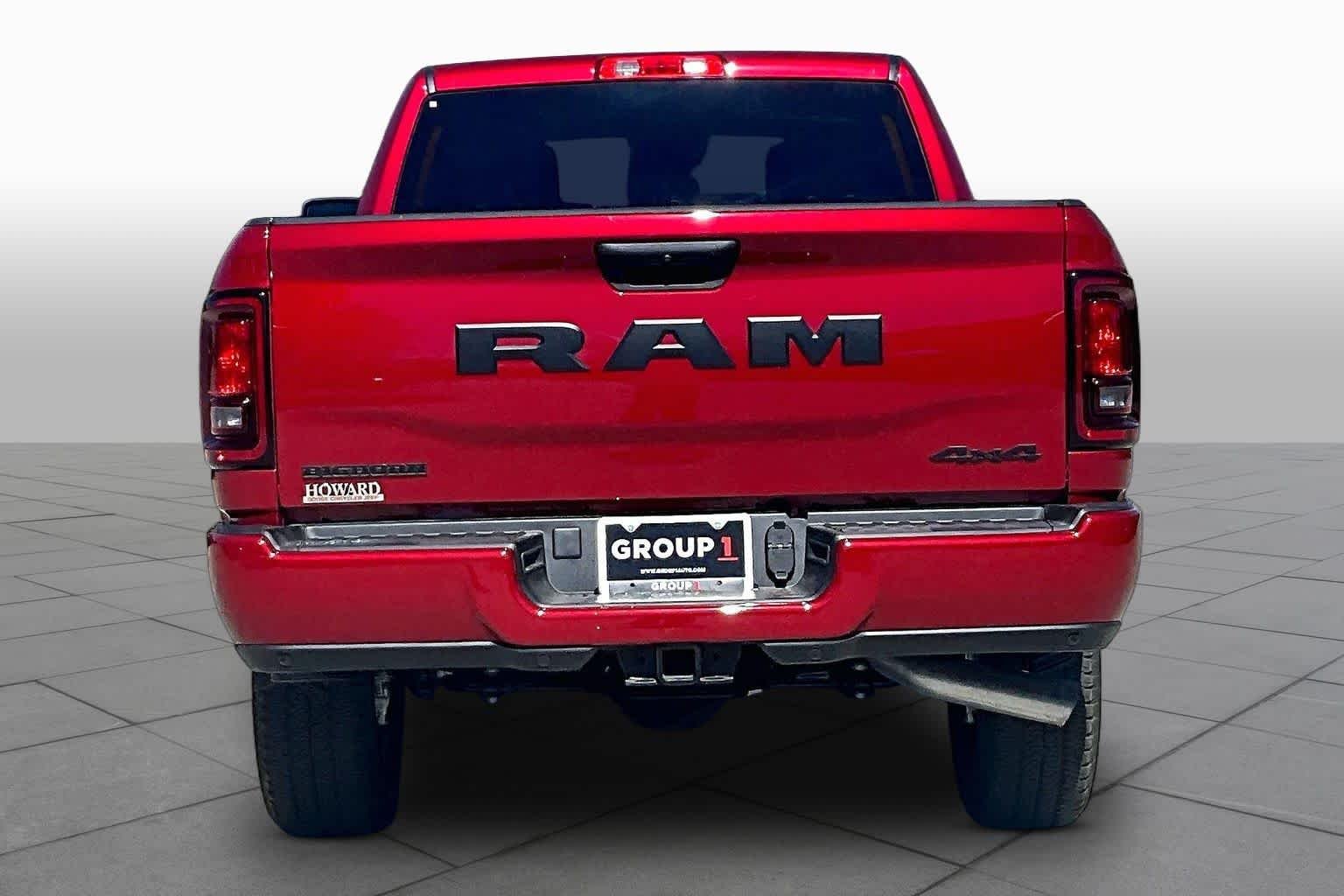 New 2026 Molten Red Pearl-Coat Exterior Paint RAM Big Horn image 5