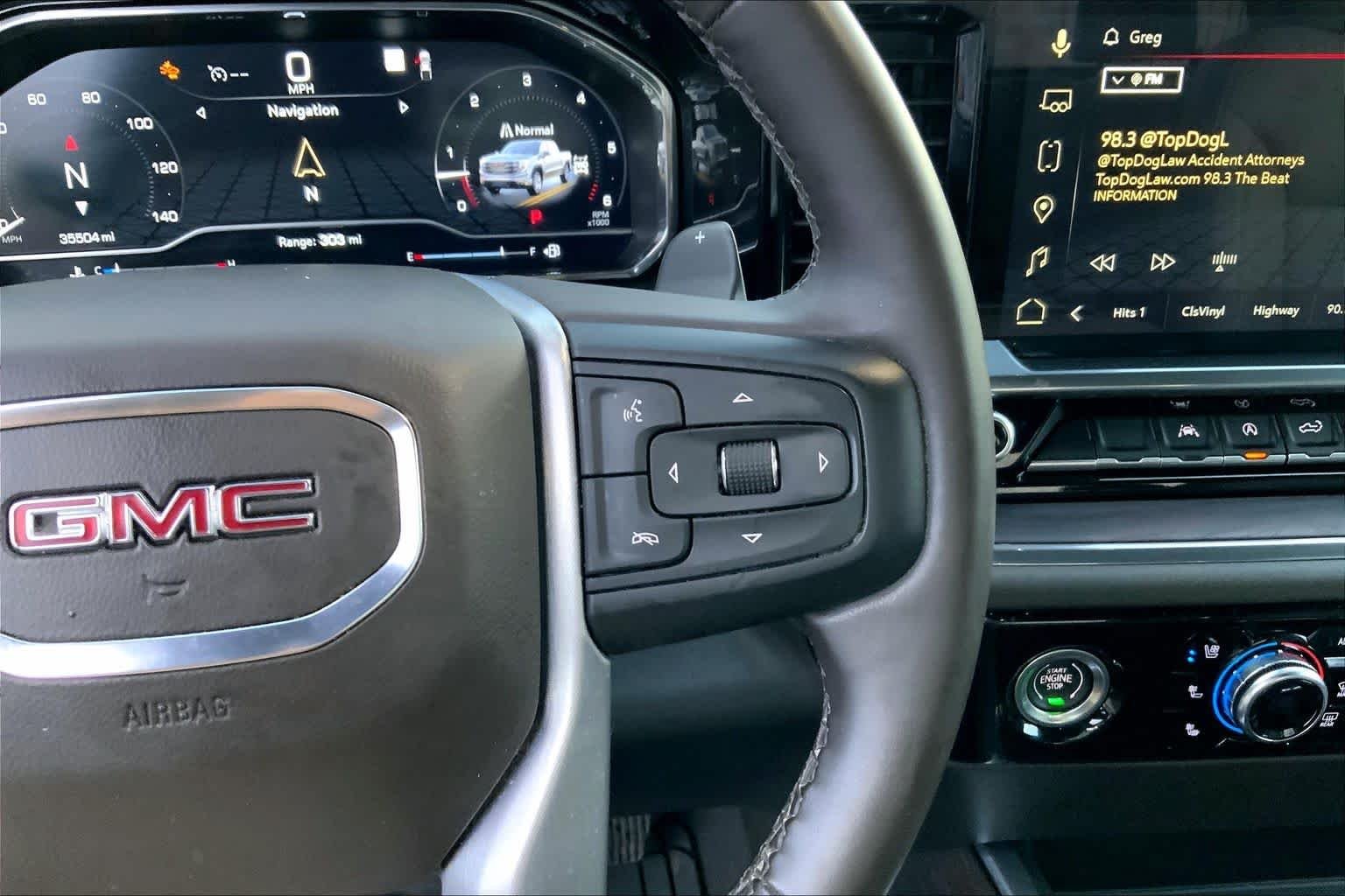 Used 2023 Summit White GMC SLT image 24