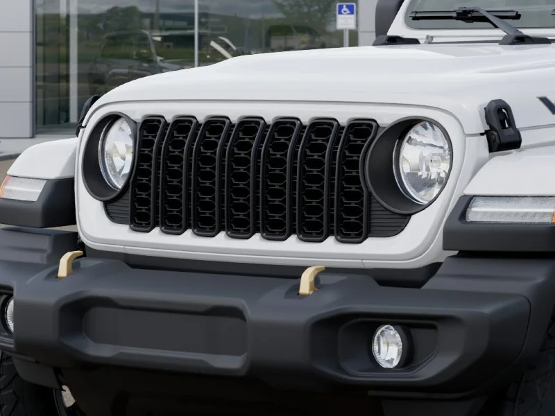 New 2026 Bright White Clear-Coat Exterior Paint Jeep 85th Anniversary Edition image 13