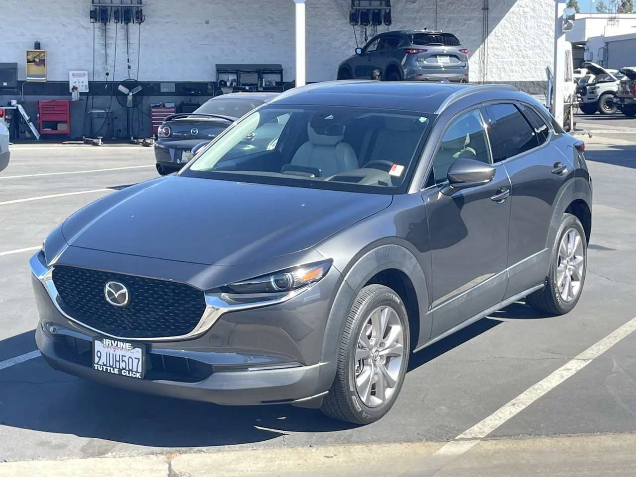 Used 2023 Machine Gray Metallic Mazda 2.5 S Premium Package image 2