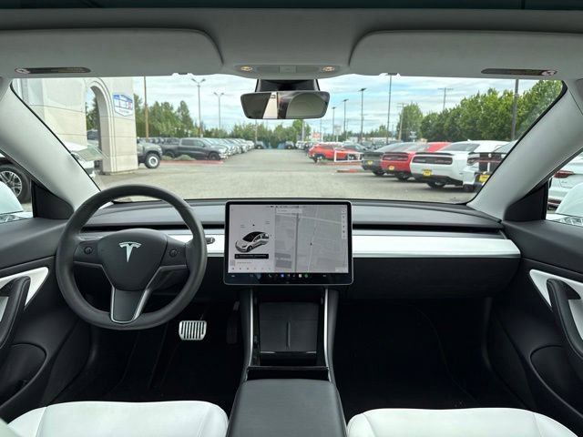 Used 2020 Pearl White Multi-Coat Tesla Long Range image 16