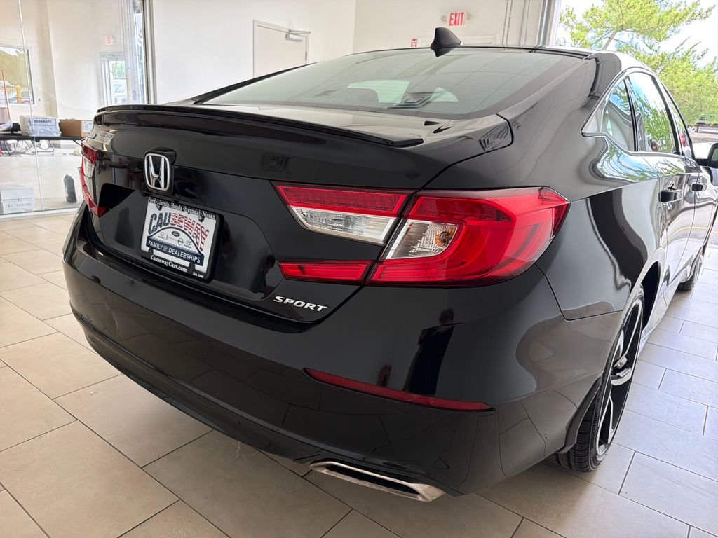 Certified Used 2022 Crystal Black Pearl Honda Sport image 31