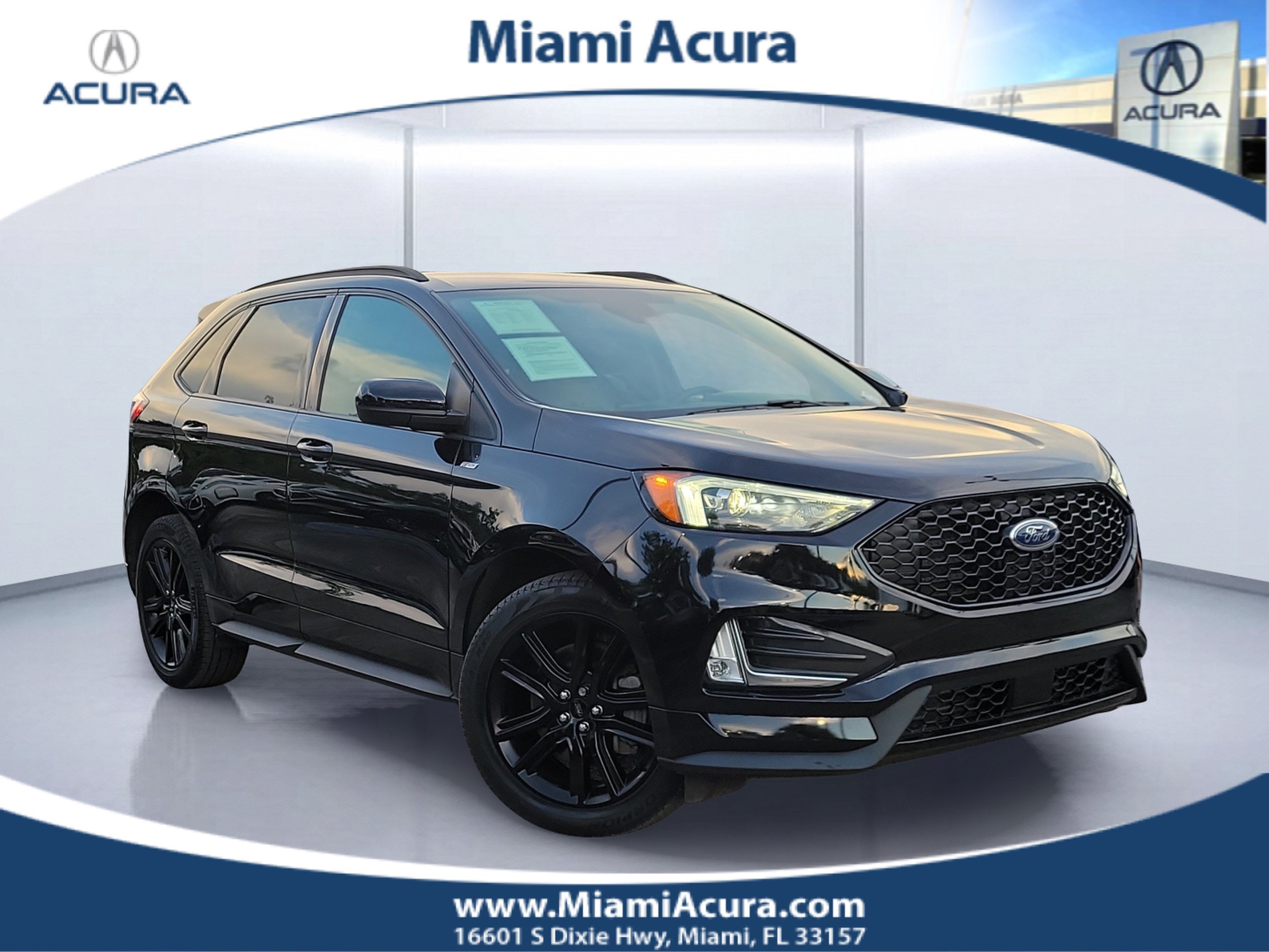 Used 2022 Black Metallic Ford ST Line image 1