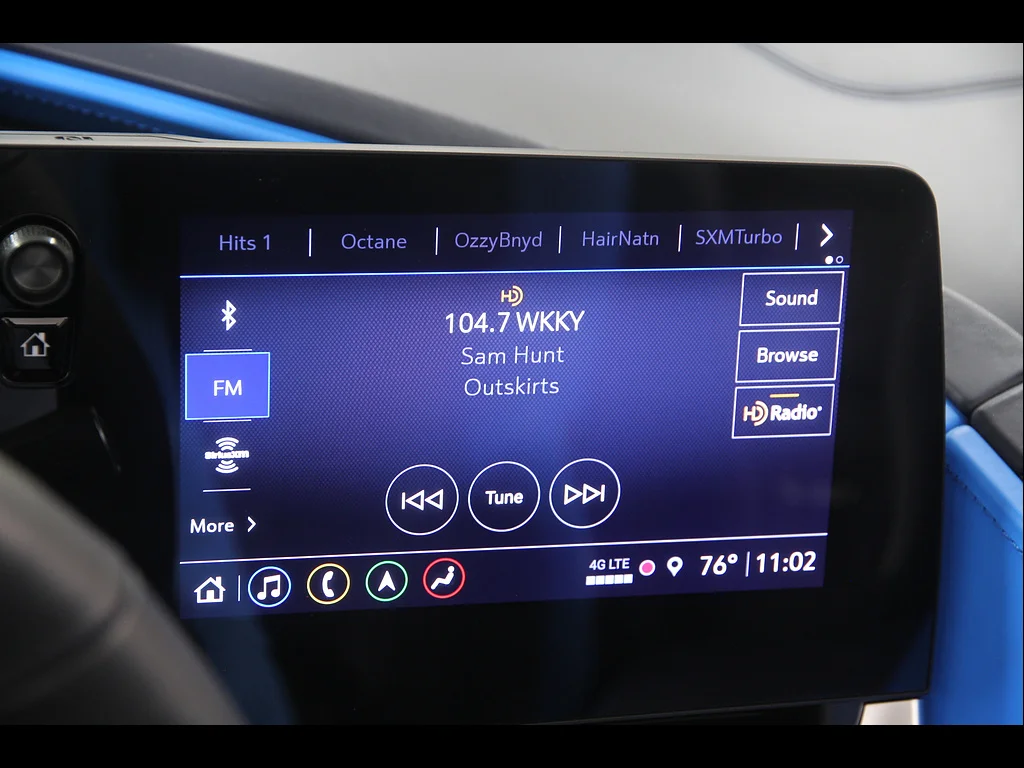 Used 2023 Ceramic Matrix Gray Metallic Chevrolet Stingray image 12