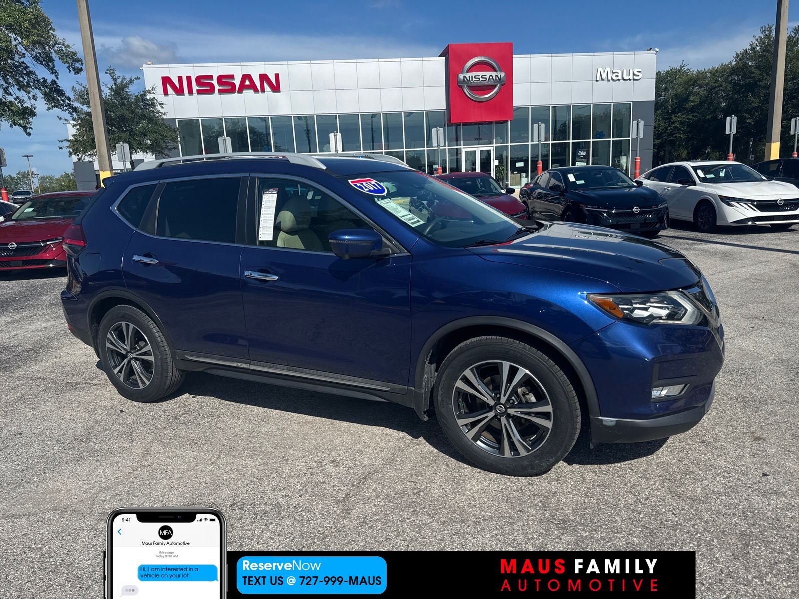 Used 2017 Blue Nissan SL image 1
