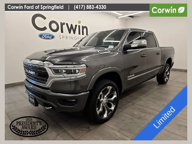 Used 2023 Granite Crystal Clearcoat Metallic Ram Limited image 1