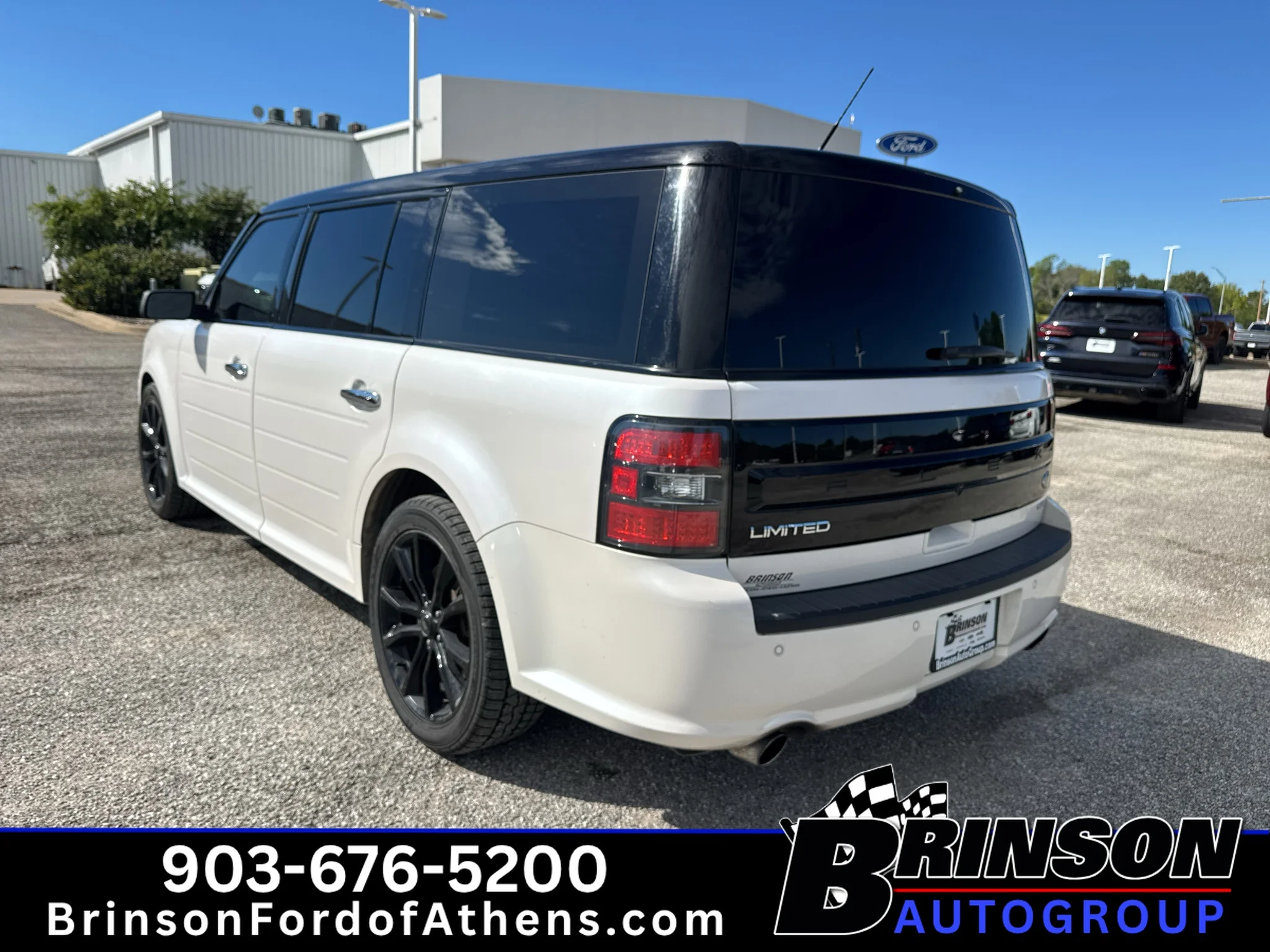 Used 2019 White Platinum Tri-Coat Metallic Ford Limited EcoBoost image 7