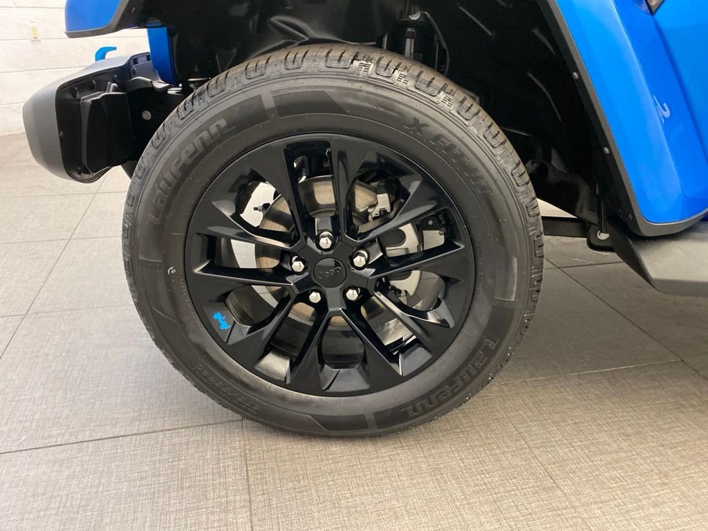 Used 2022 Blue Jeep Unlimited Sahara 4xe image 13