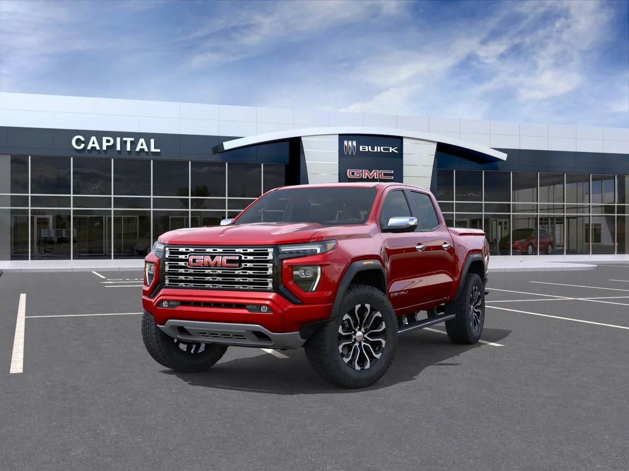 New 2026 VOLCANIC RED TINTCOAT GMC 4WD Denali image 8