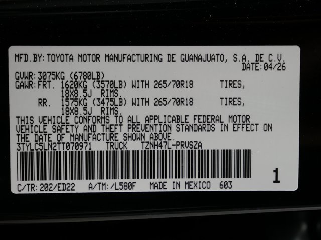 New 2026 Black Toyota TRD Pro image 32