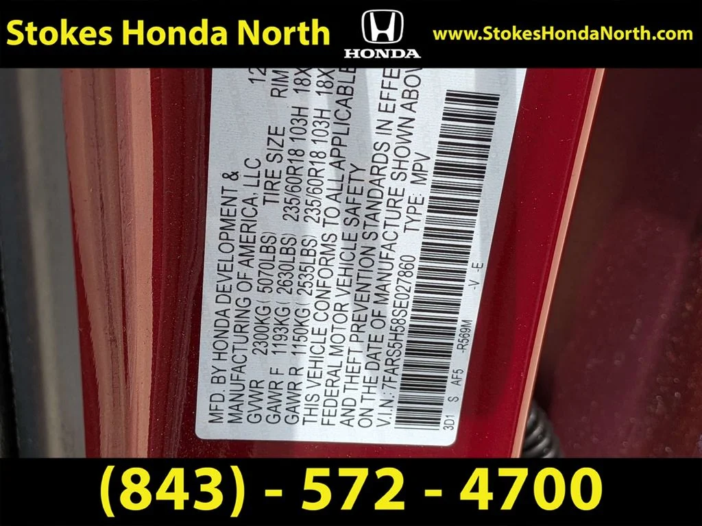 Used 2025 Red Honda Sport image 7