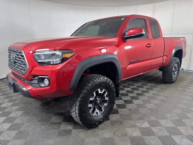 Certified Used 2022 Barcelona Red Metallic Toyota TRD Off-Road image 9