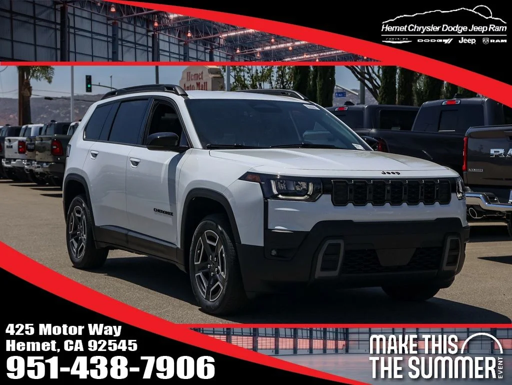 New 2026 Bright White Clear-Coat Exterior Paint Jeep Limited image 1