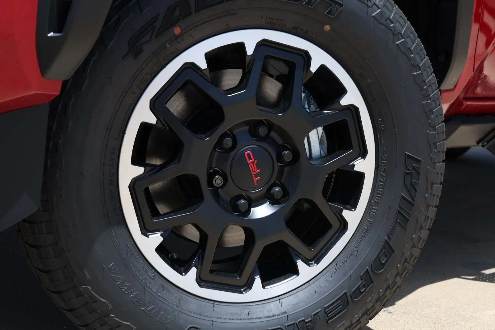 New 2026 Supersonic Red Toyota TRD Off-Road i-FORCE MAX image 13