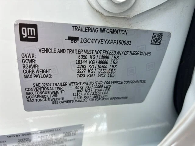 Used 2023 Summit White Chevrolet High Country DRW image 33