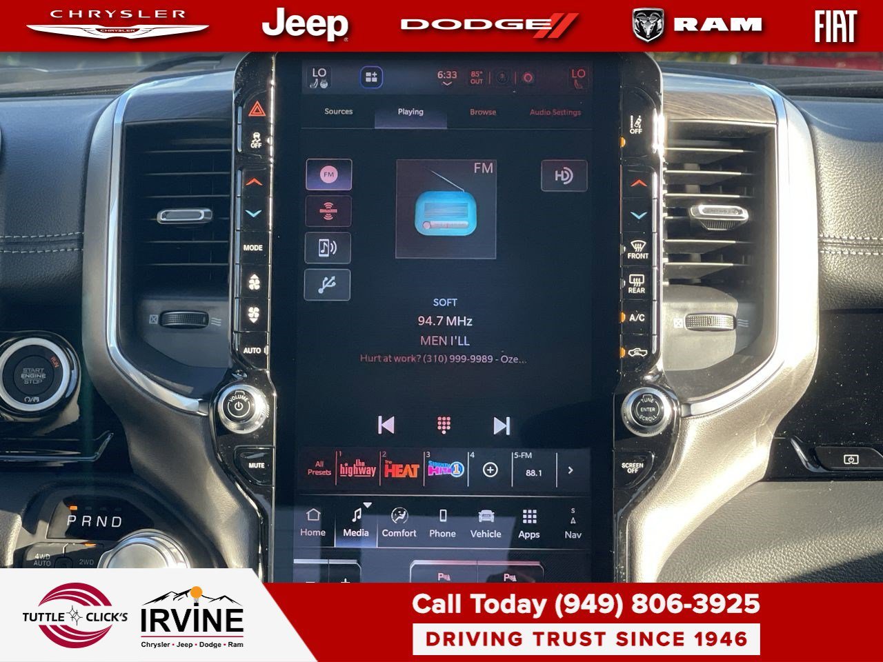 New 2026 Forged Blue Metallic Exterior Paint RAM Laramie image 14