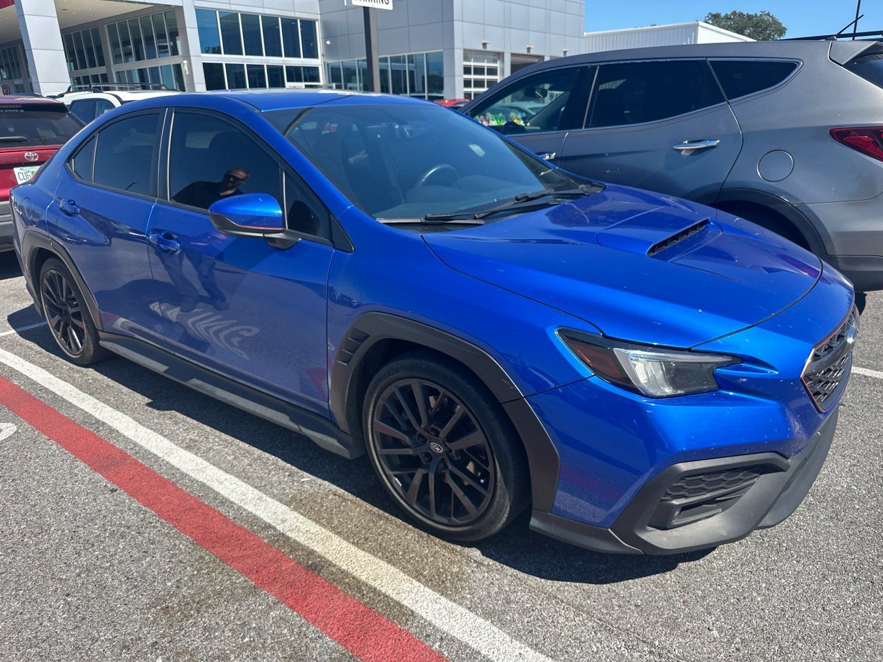 Used 2022 Blue Subaru Premium image 3