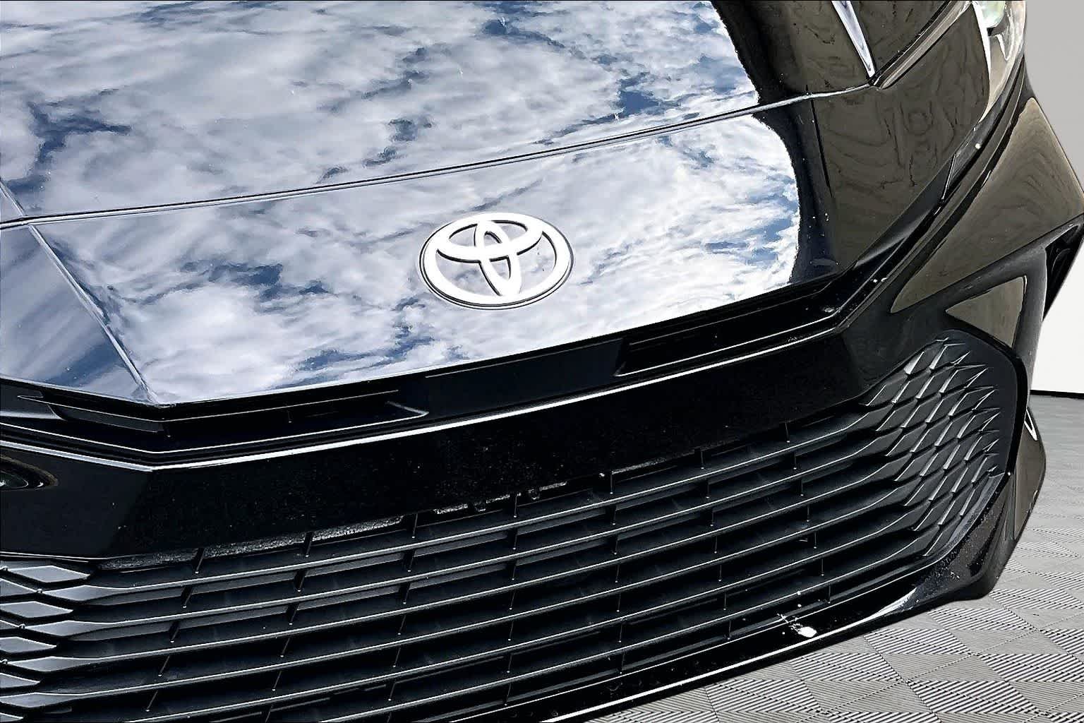 Certified Used 2025 Midnight Black Metallic Toyota LE image 57