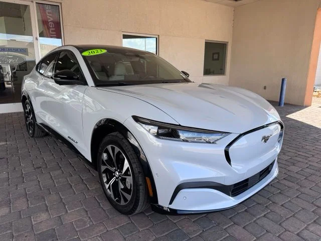 Certified Used 2023 Space White Metallic Ford Premium image 7