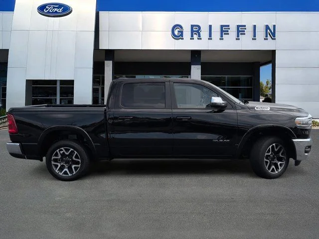 Used 2025 Diamond Black Ram Laramie image 3