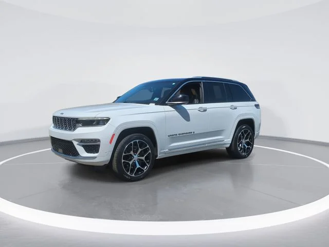 Used 2022 White Jeep Summit Reserve image 4