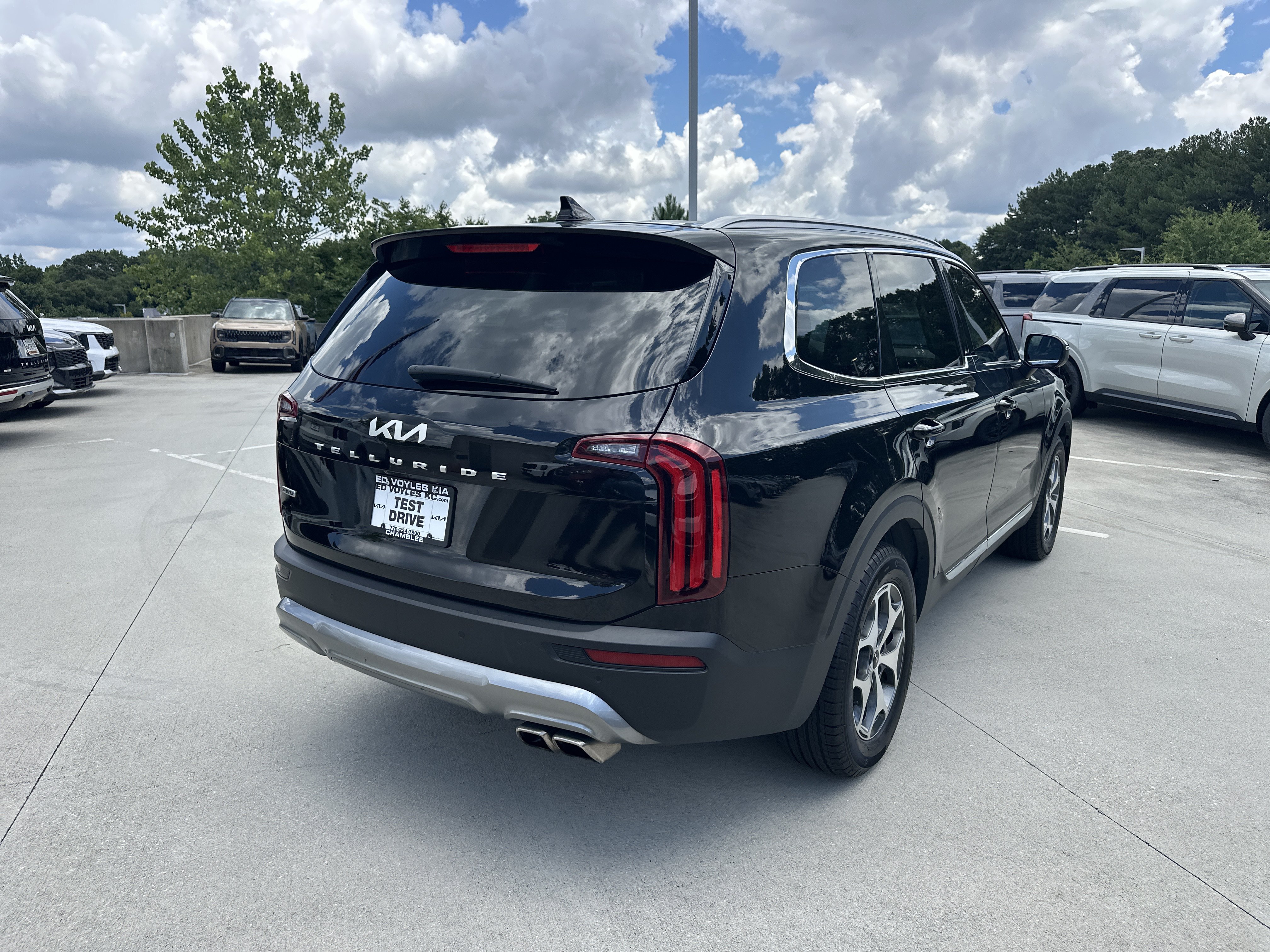Certified Used 2022 Black Copper Kia EX image 6