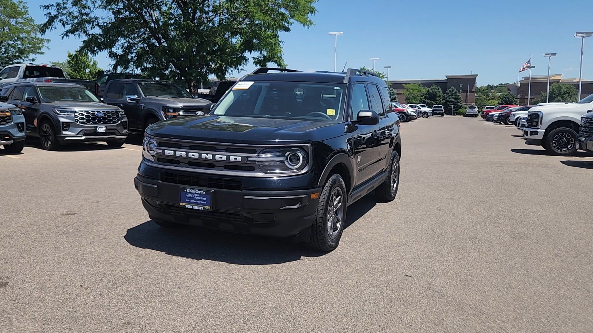 Used 2024 Shadow Black Ford Big Bend image 2