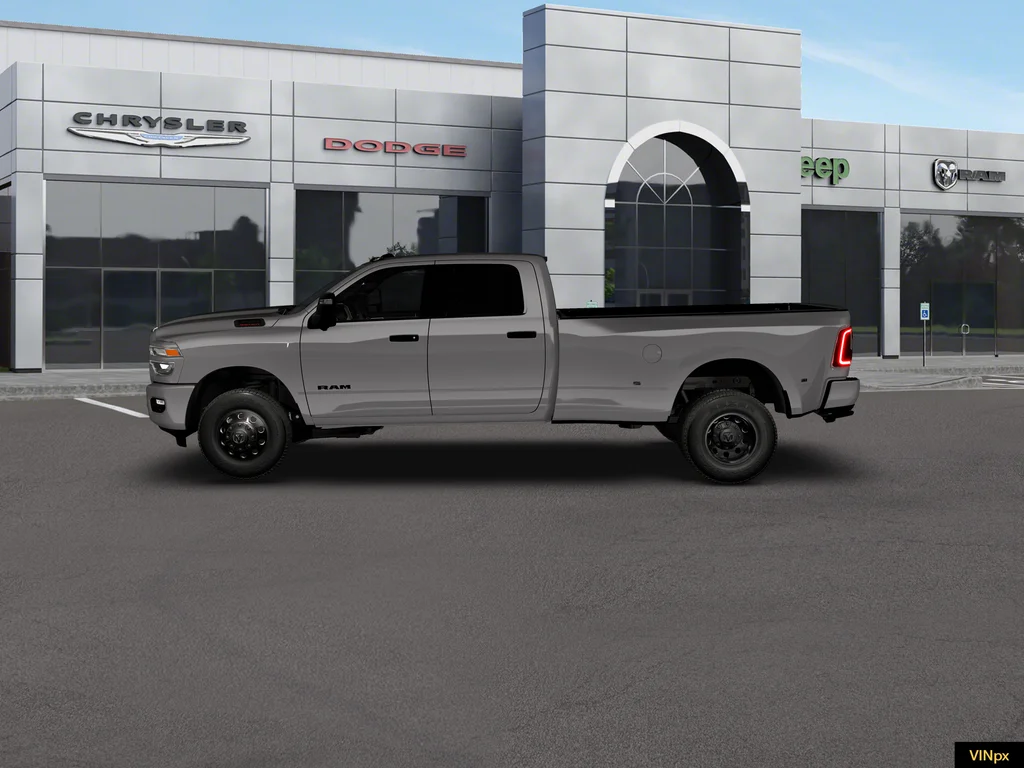 New 2026 Ceramic Gray Clear-Coat Exterior Paint RAM Big Horn Night Edition image 2