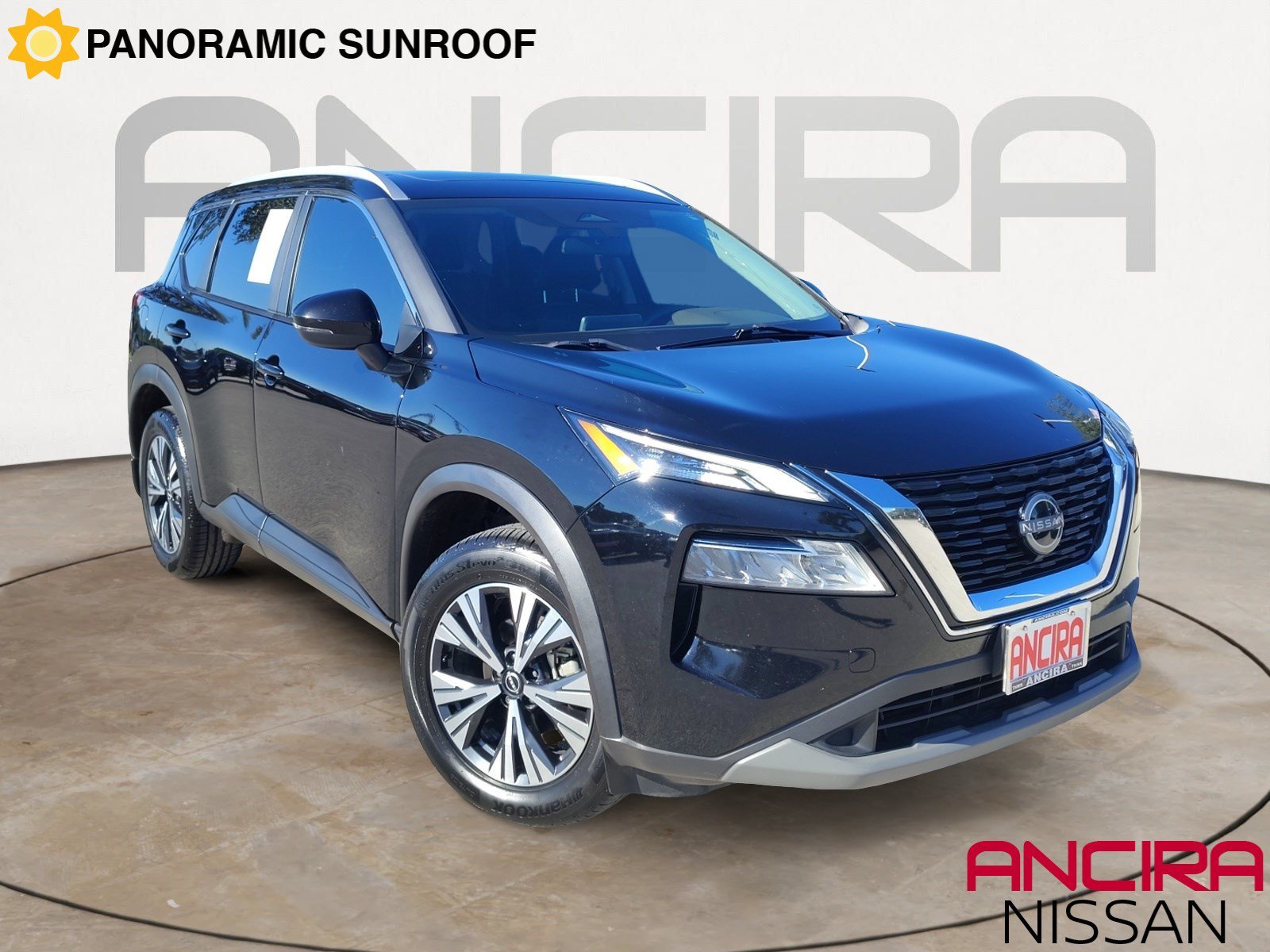 Used 2023 Super Black Nissan SV image 1