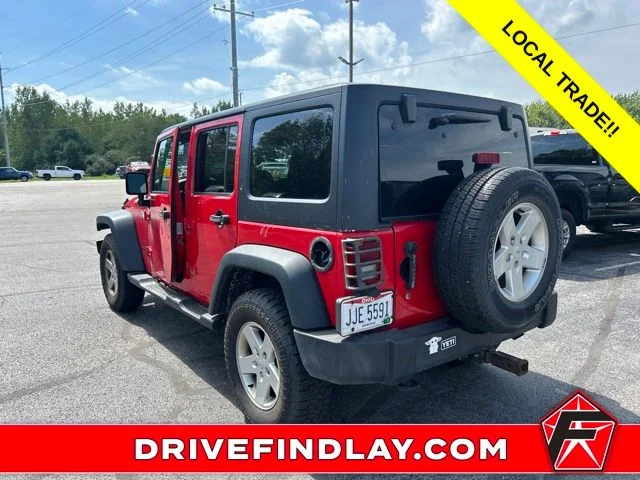 Used 2017 Red Jeep Unlimited Sport image 10