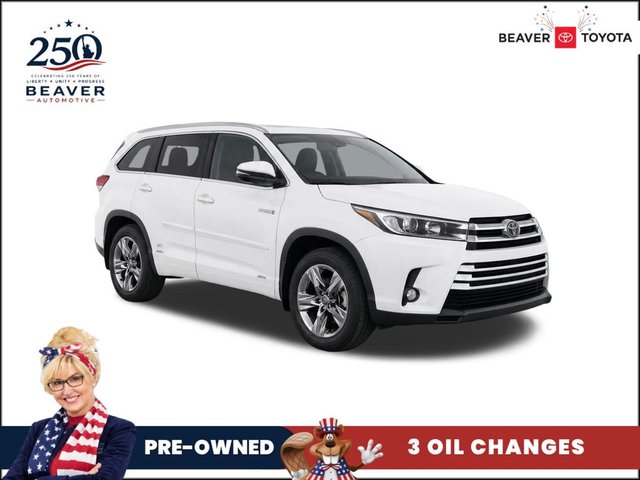 2019 Toyota Highlander Hybrid Limited Platinum