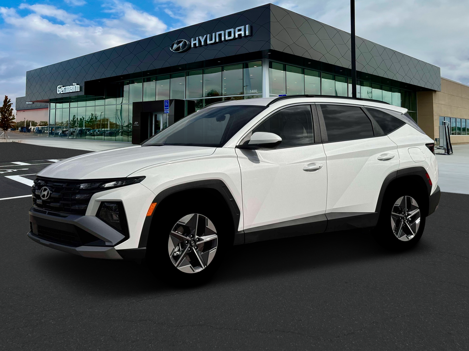 New 2026 White Pearl Hyundai SEL AWD image 2