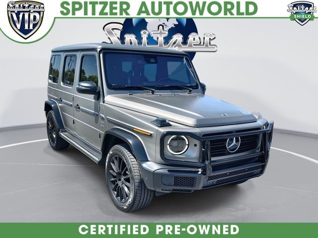 Gray 2020 Mercedes-Benz G-Class G 550 4MATIC SUV / Crossover All-Wheel Drive 9-Speed Automatic Overdrive