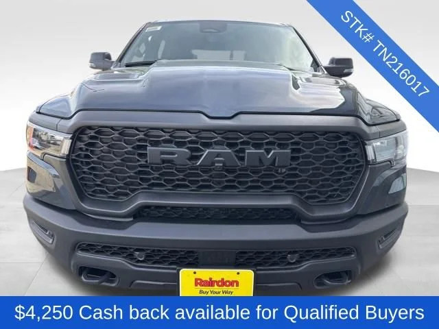 New 2026 Forged Blue Metallic Exterior Paint RAM Rebel image 2