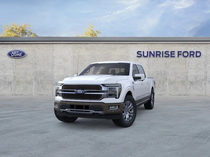 New 2026 Star White Metallic Tri-Coat Ford King Ranch® image 2
