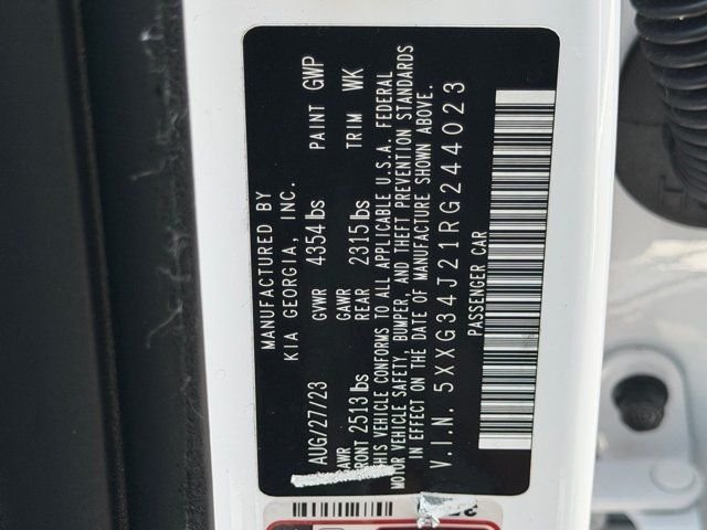 Certified Used 2024 White Kia EX image 39