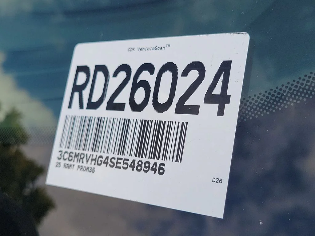 Used 2025 White Ram High Roof image 30