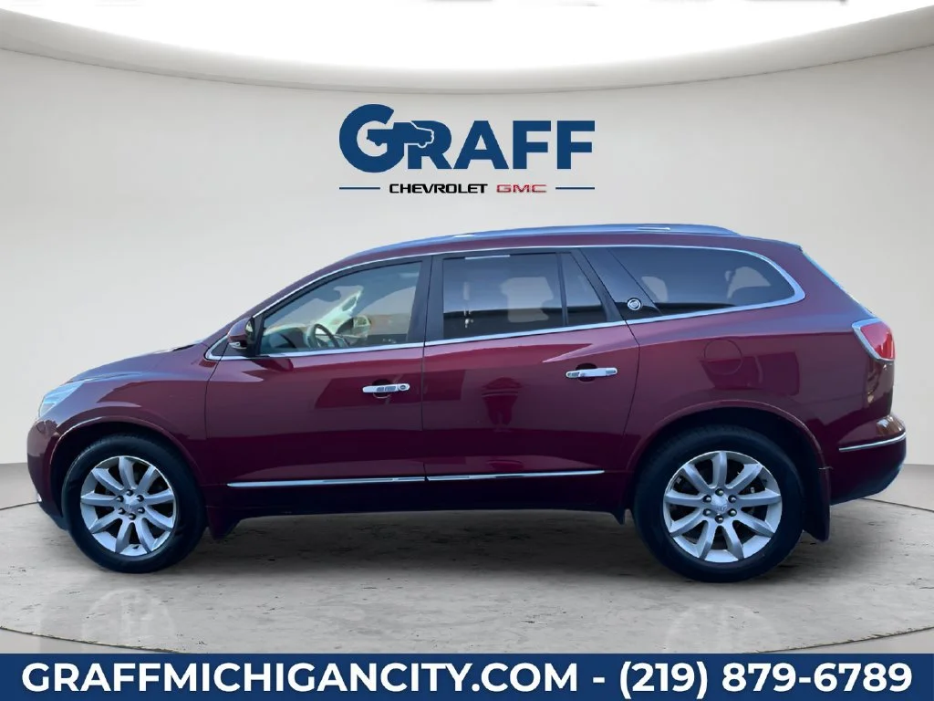 Used 2017 Buick Enclave Premium with VIN 5GAKVCKDXHJ299905 for sale in Michigan City, IN