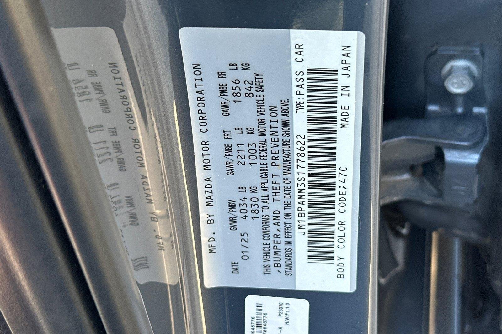 Used 2025 Polymetal Gray Metallic Mazda 2.5 S Premium image 29