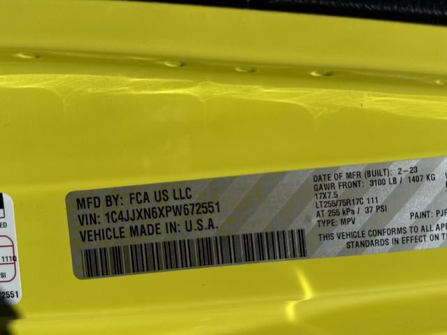Used 2023 High Velocity Clearcoat Jeep Willys 4xe image 30