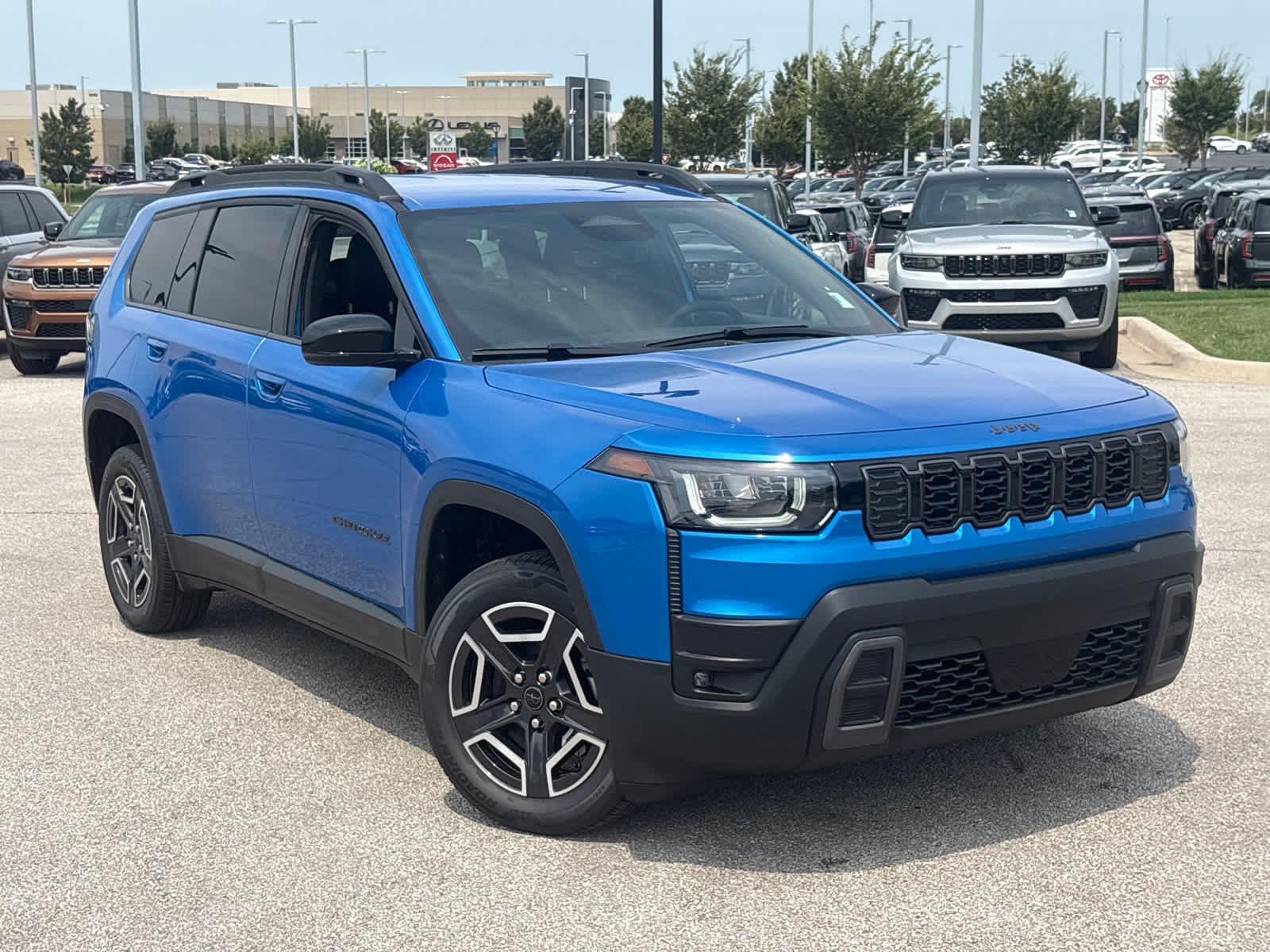 New 2026 Hydro Blue Pearlcoat Jeep Limited image 2