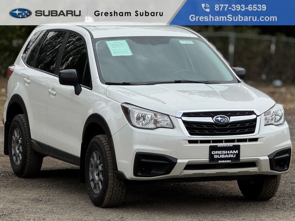 Used 2017 Crystal White Pearl Subaru 2.5i image 1
