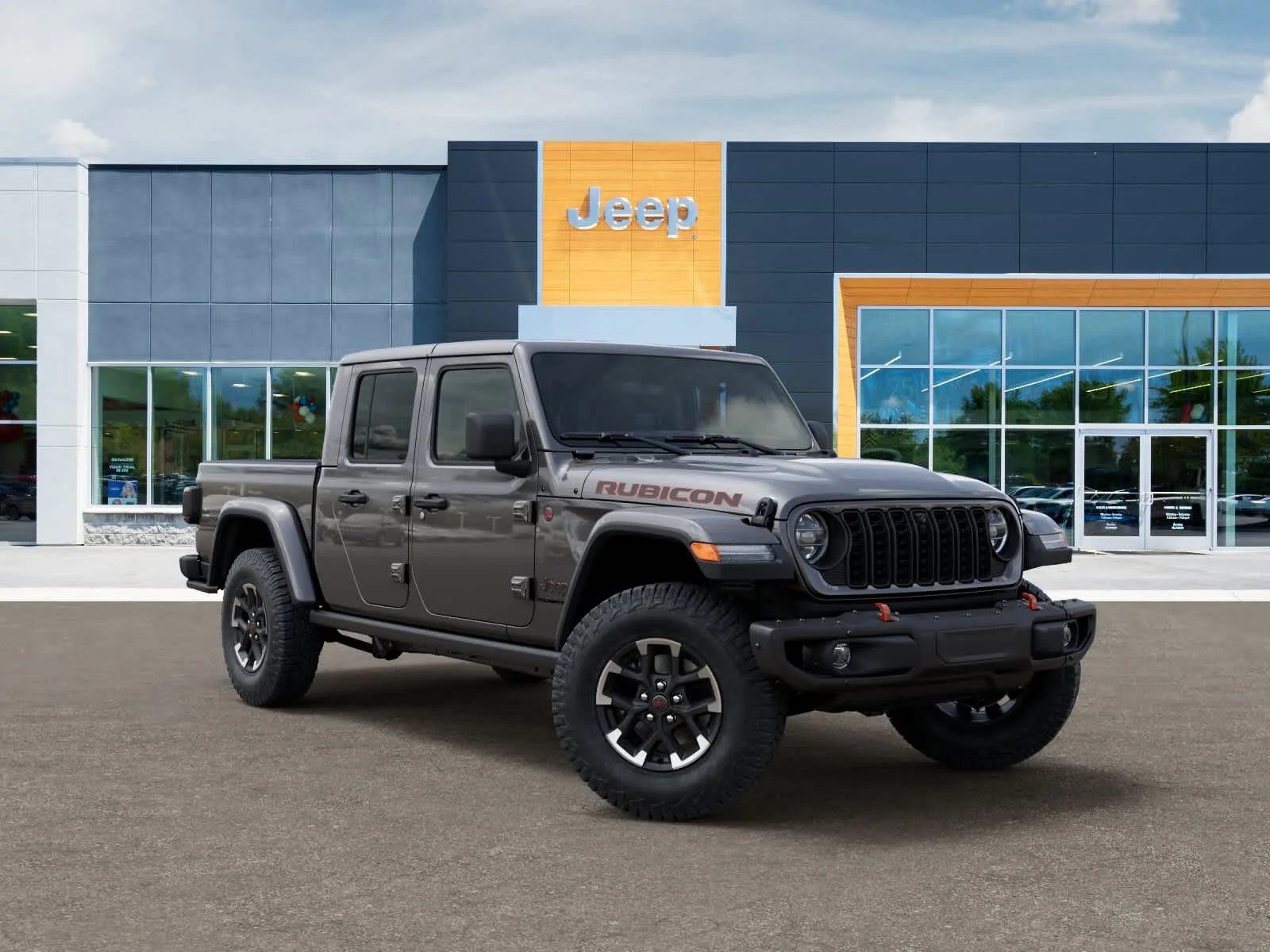 New 2026 Granite Crystal Metallic Clearcoat Jeep Rubicon X image 5