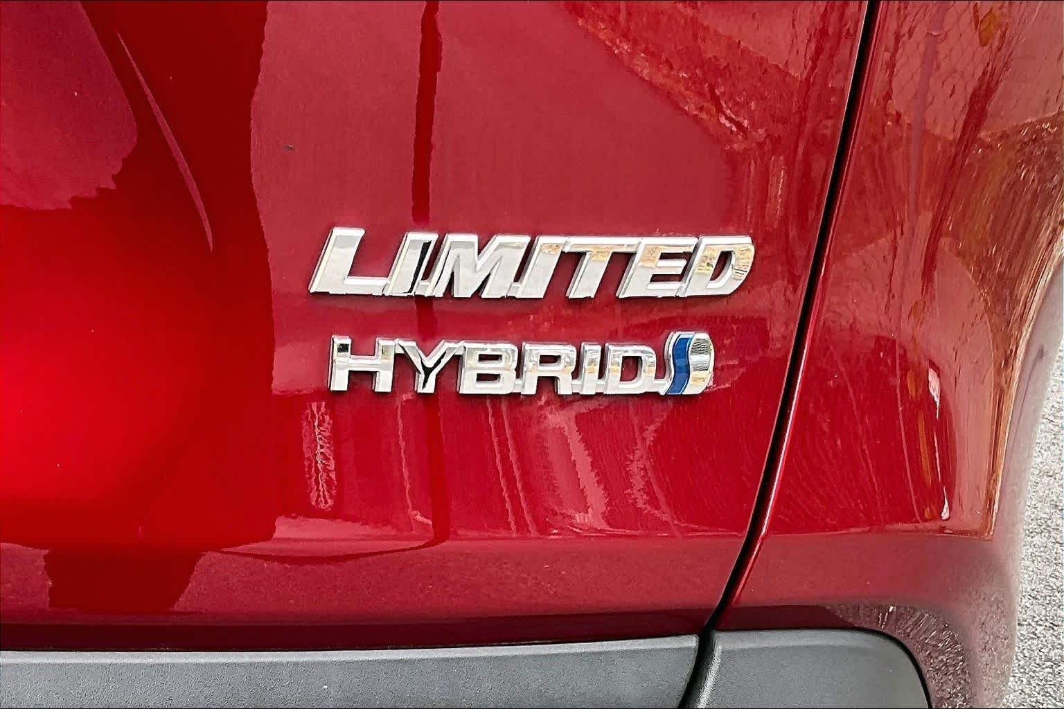Used 2023 Ruby Flare Pearl Toyota Hybrid Limited image 10
