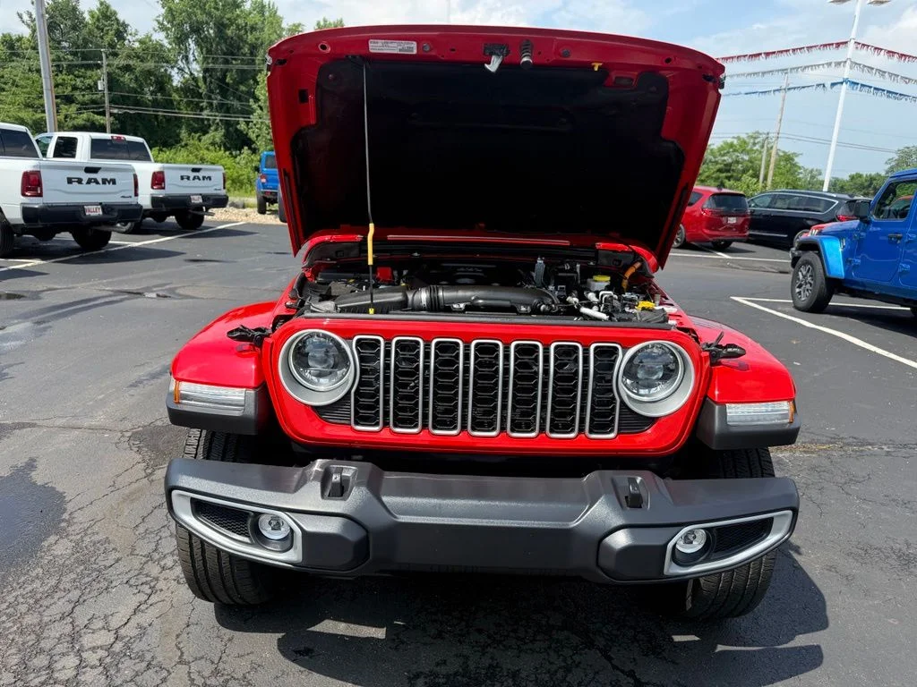 Used 2025 Red Jeep Sahara 4xe image 60