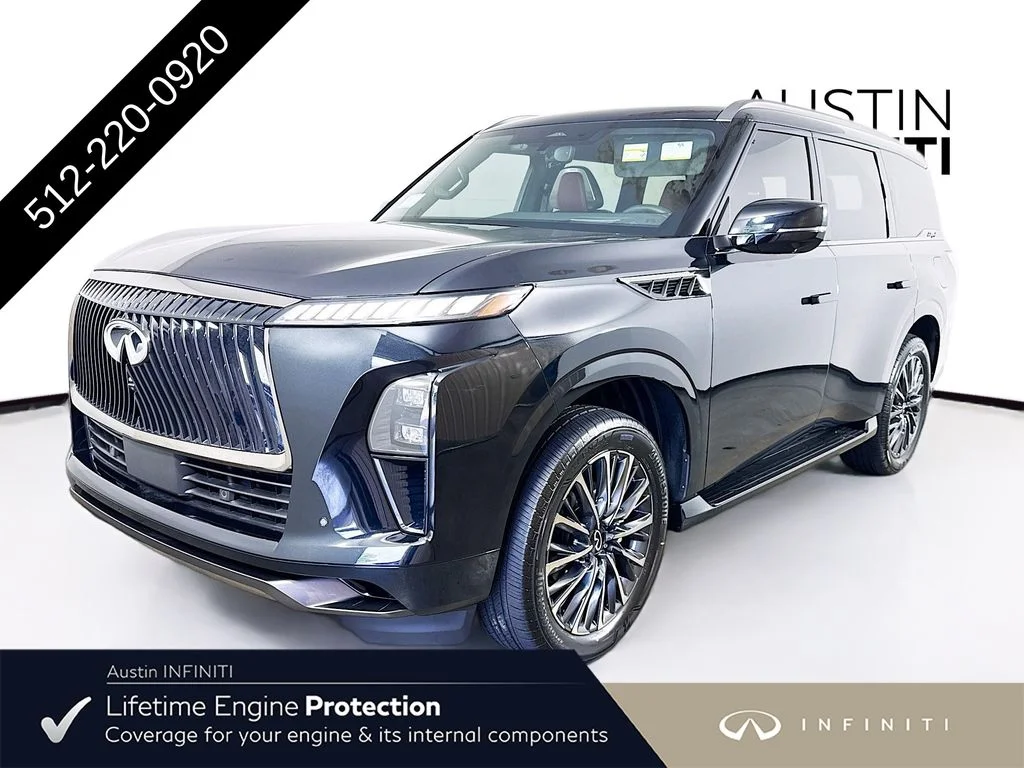 New 2027 MINERAL BLACK INFINITI AUTOGRAPH image 4