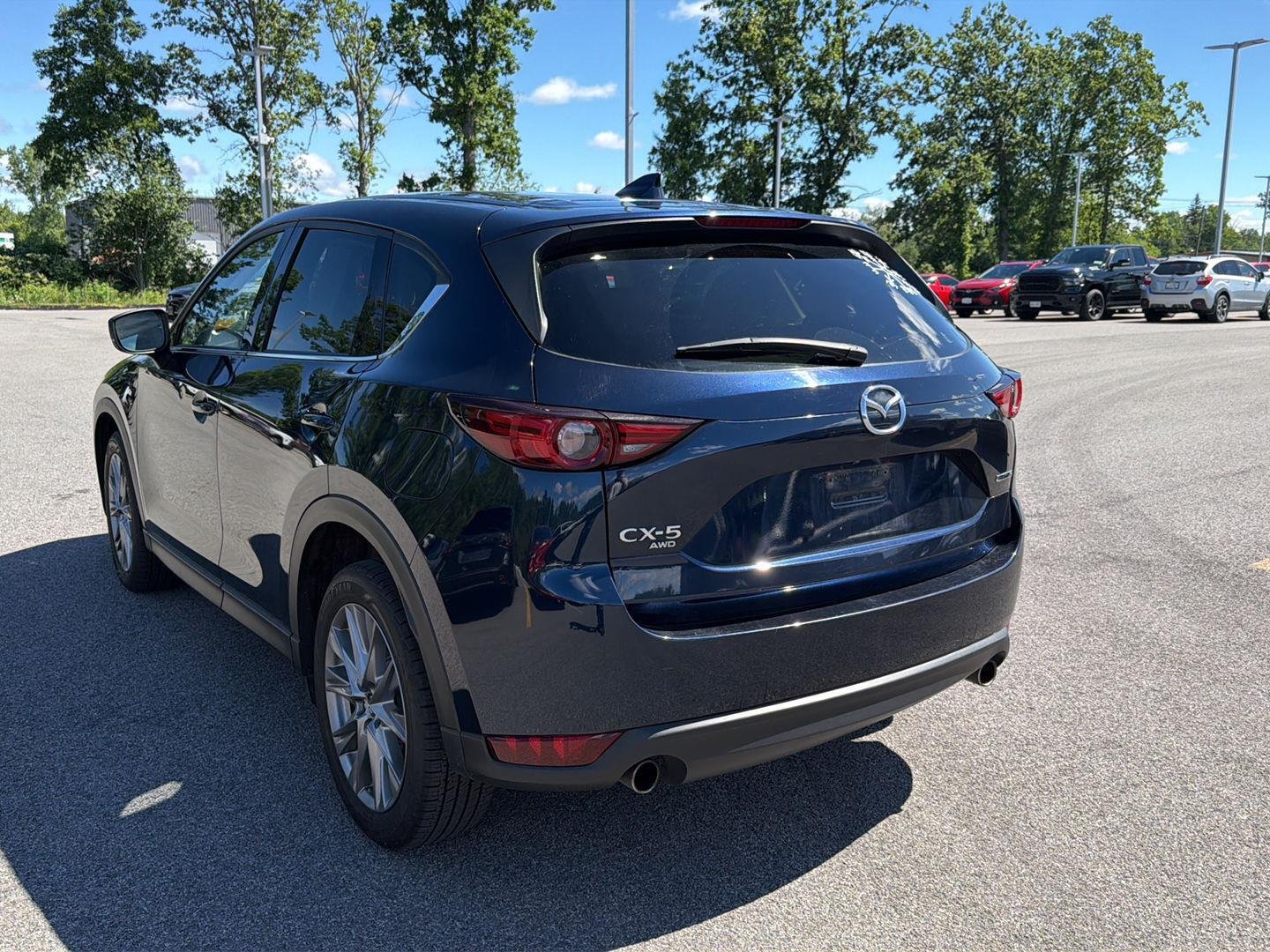 Used 2020 Deep Crystal Blue Mica Mazda Grand Touring image 6